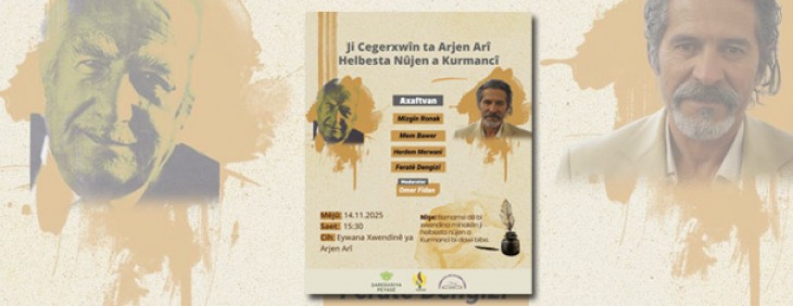 'Cegerxwîn'den Arjen Arî'ye Modern Kürt Şiiri' tartışılıyor