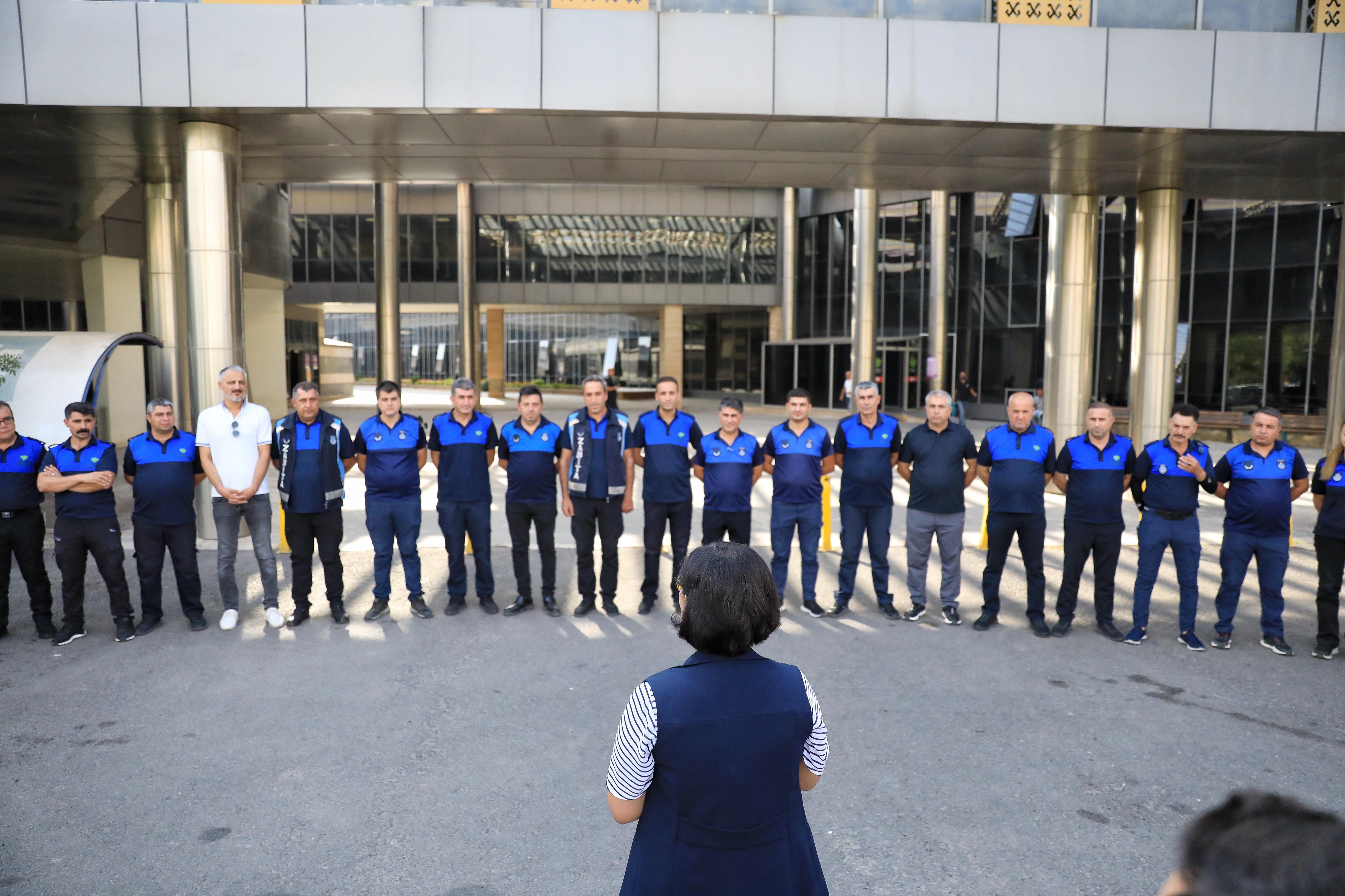 Eş Başkanlar Zabıta Haftası’nı kutladı