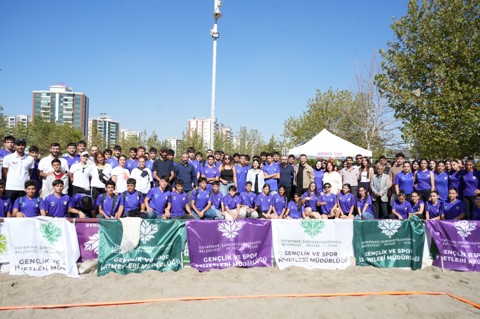 Liseliler Plaj Voleybolu Turnuvası Diyarbakır’da Coşkuyla Başladı