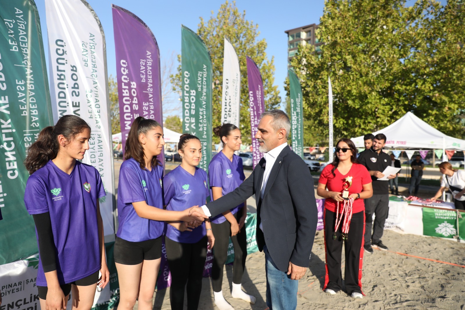 Plaj Voleybolu Turnuvası final maçlarıyla sona erdi