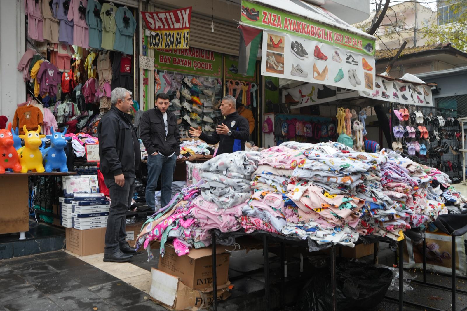 Zabıtadan kaldırımlar yayalarındır denetimi 