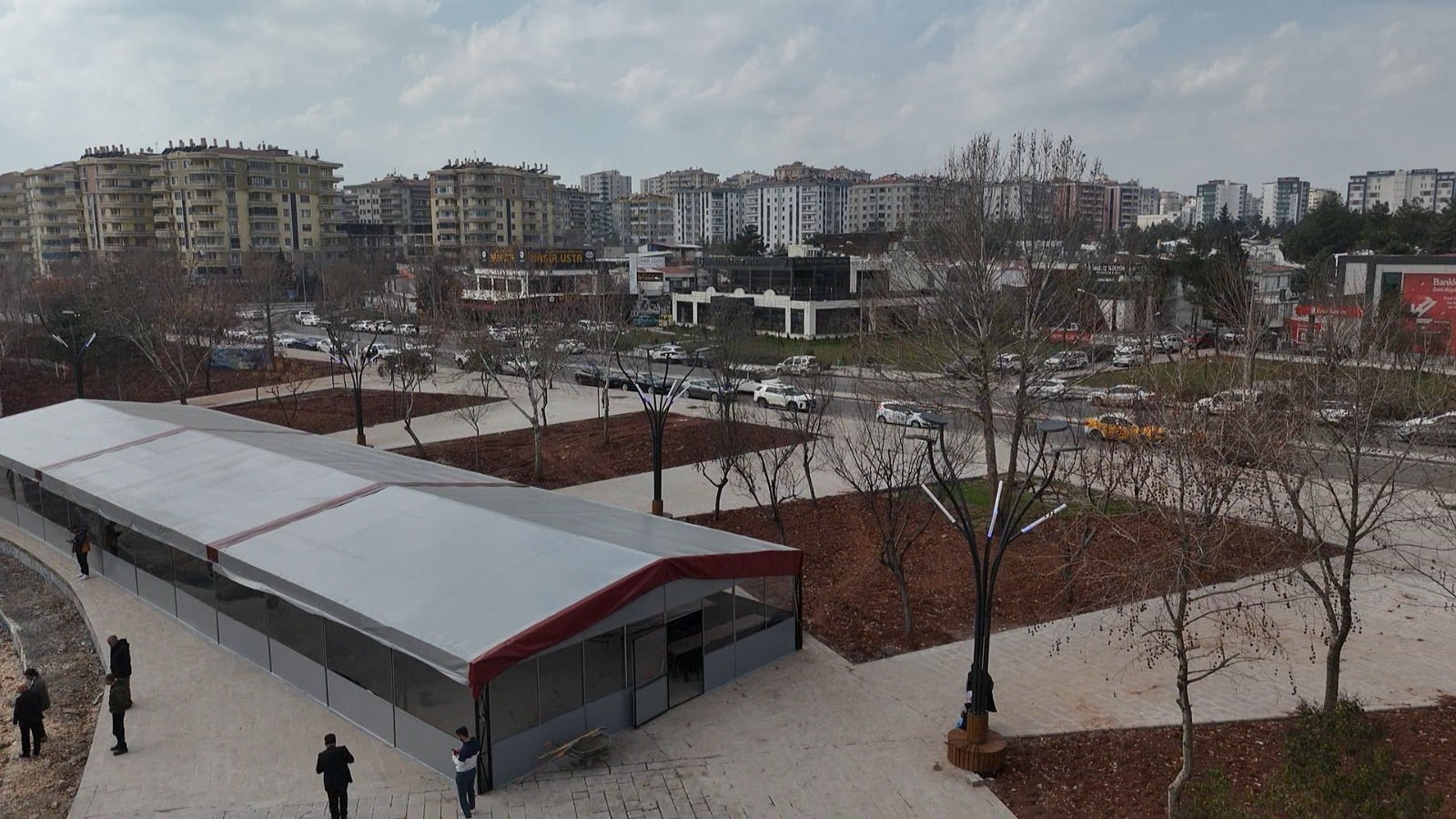 Kayapınar Belediyesi iftar çadırı hazır