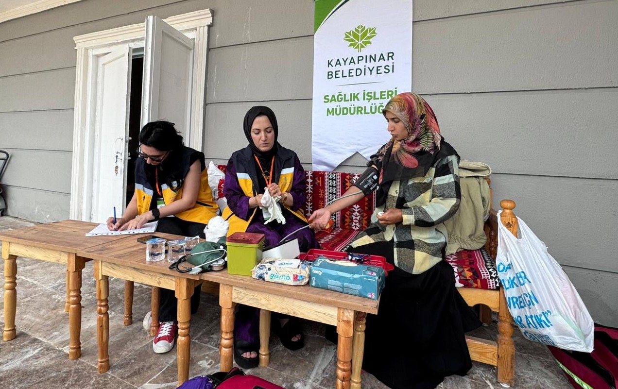 Köyde kadın bulaşması ve sağlık taraması 
