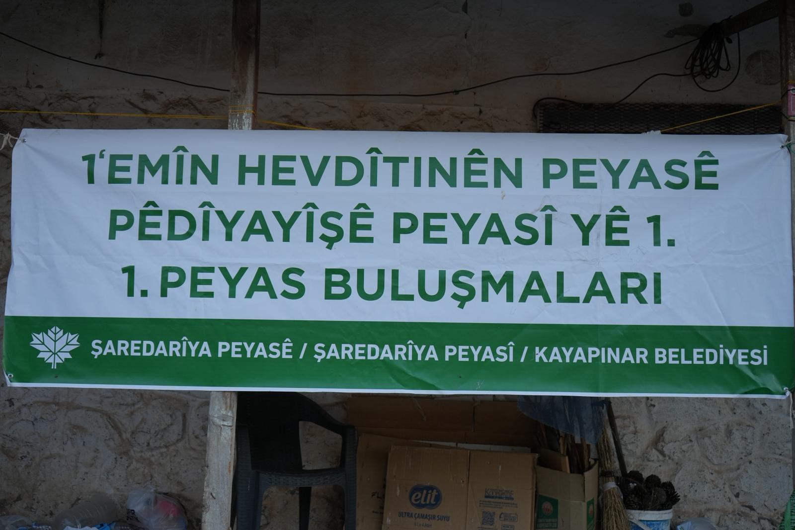 1. Peyas Buluşmaları Cumhuriyet Mahallesi’nde Devam Etti